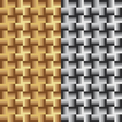 Set two grey and brown geometric patterns 