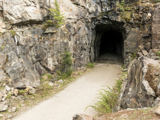 View of Decommissioned Train Tunnels
