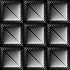 Design seamless square convex pattern