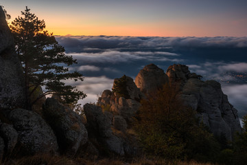 Obraz premium Dawn in the mountains