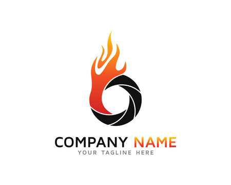 On Fire Photography, Fireshot Camera Logo