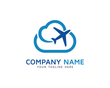 Plane Tour And Travel Logo