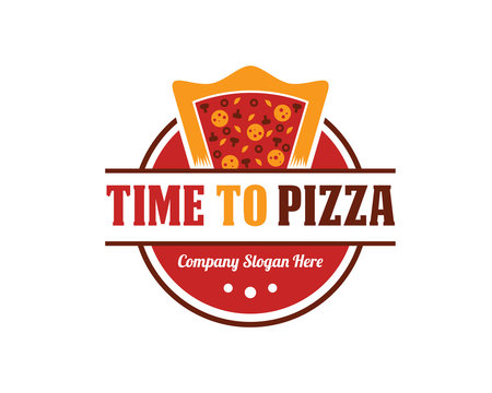 Time To Italian Pizza Logo