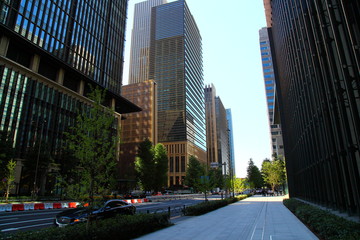 東京・大手町の街並み