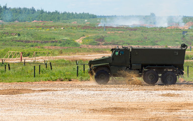Fototapeta premium The Military vehicle
