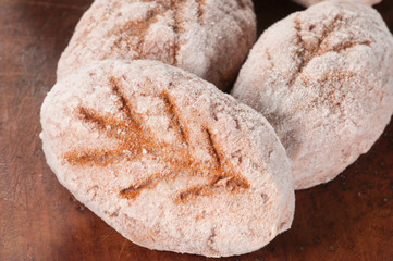 Meat zrazy with mushrooms