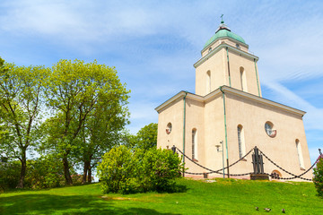 Suomenlinna Church exterior, Helsinki, Finland