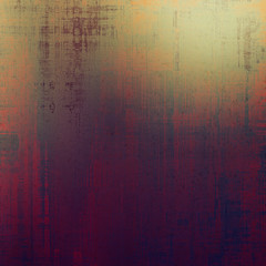 Weathered and distressed grunge background with different color patterns: brown; purple (violet); gray; red (orange)