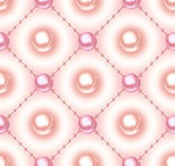 Pearl Vector Seamless Pattern