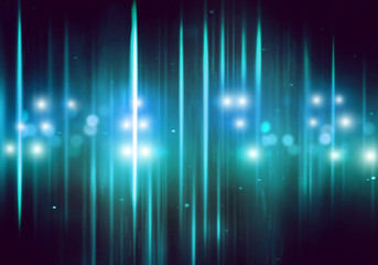 Blurred light