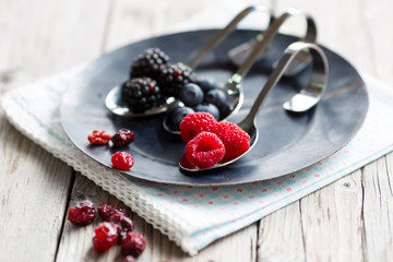 Selection of berries