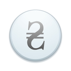 Ukrainian Hryvnia button