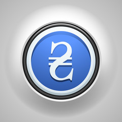 Ukrainian Hryvnia button