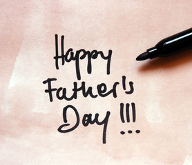 happy fathers day note