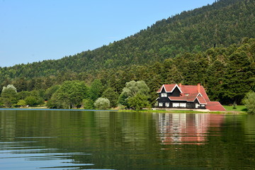 Fototapeta na wymiar Bolu Abant Lake