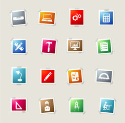 Engineering simply icons