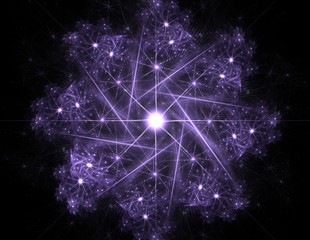 Fototapeta premium fractal radial pattern
