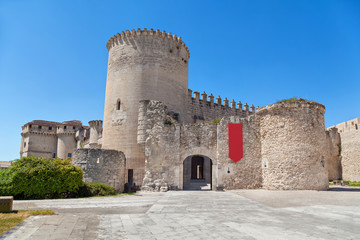 Fototapeta na wymiar Cuellar Castle, Castile and Leon, Spain
