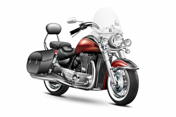 Obrazy na Szkle  elegancki ciężki motocykl, gratis