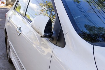 side mirror car, wing mirror fold - car side view mirror folded

