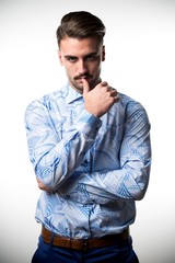 Obraz premium Model man in studio
