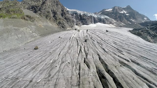 Crepacci su ghiacciaio - Alpi italiane