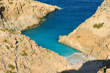 Seitan Limania Beach, Akrotiri, Crete, Greece