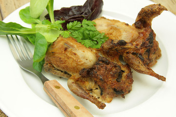 cailles farcies 24122015