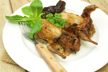 cailles farcies 24122015