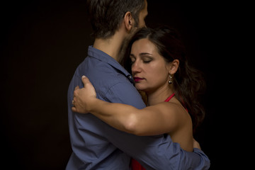 Tango dancers