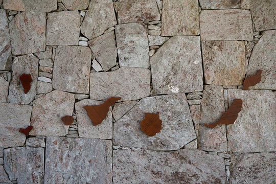 background of the Canary islands