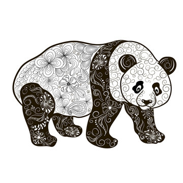 Panda doodle
