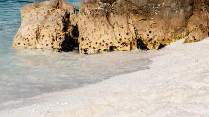 Greece. Thassos marble beach