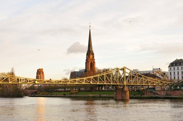 Fototapeta premium Ignatz-Bubis-Brücke
