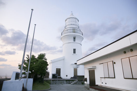 An image of Yakushima island, Japan. "Yakushima Todai" Yakushima lighthouse