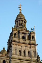 Fototapeta premium City Chambers in George Square, Glasgow, Scotland..