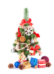 Decorated Christmas tree