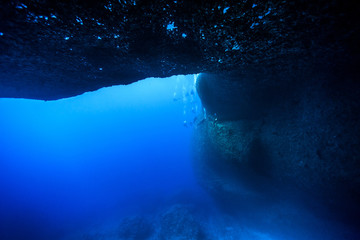 underwater blue