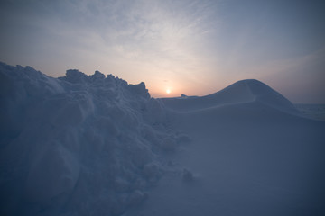 sen on the ice © nudiblue