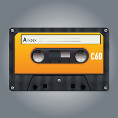 Vector vintage audiotape
