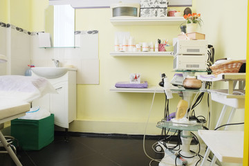 Interior of a beauty salon