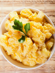 Boiled potato salad