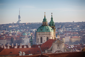 Obraz premium Towers of Prague