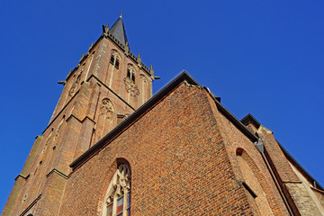 Fototapeta na wymiar Nicolaikirche in KALKAR am Niederrhein