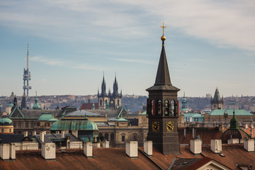 Obraz premium Towers of Prague