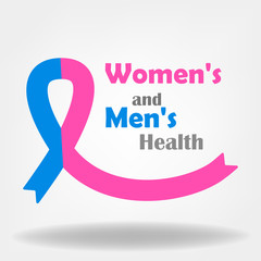 Women's and Men's Health Ribbon Awareness