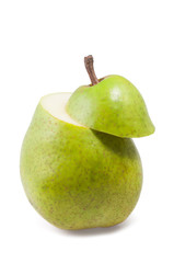 pear on a white background isolated