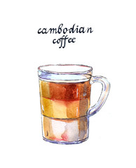 Vietnamese Cambodian coffee