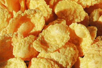 Corn flakes. Breakfast