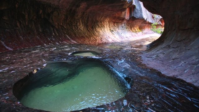 Subway in Zion NP,USA